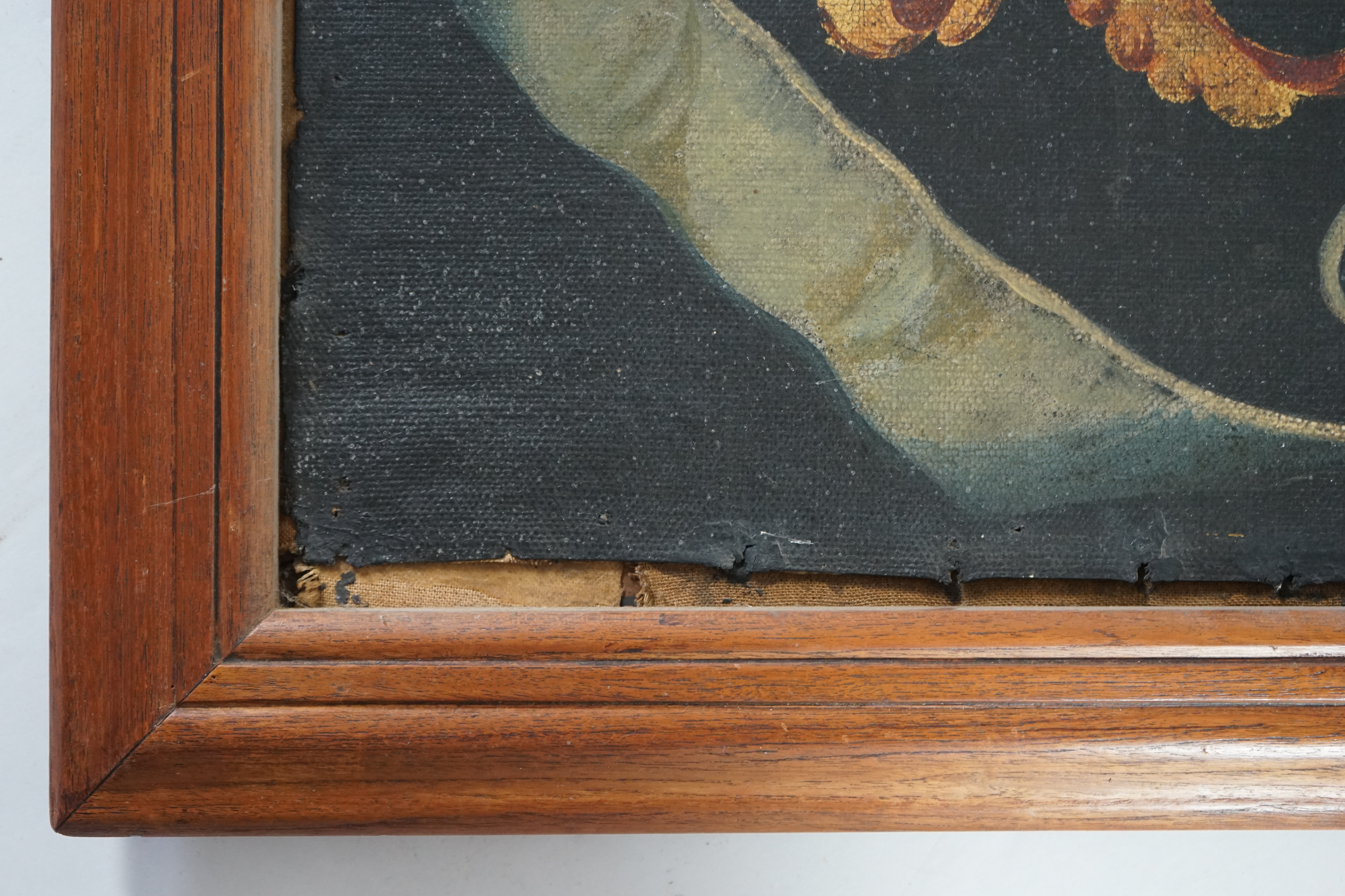 An early 19th century oil on canvas hatchment